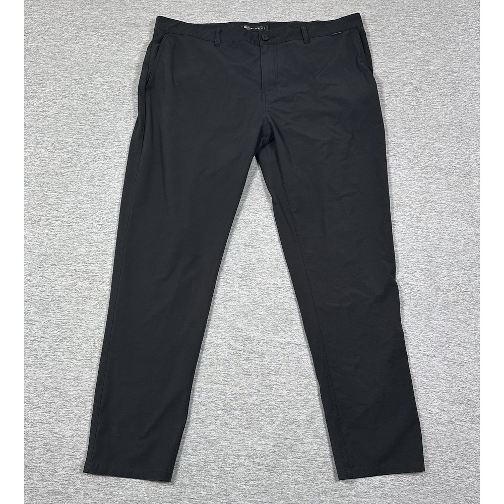 Travis Mathew Black Slim Straight Chinos